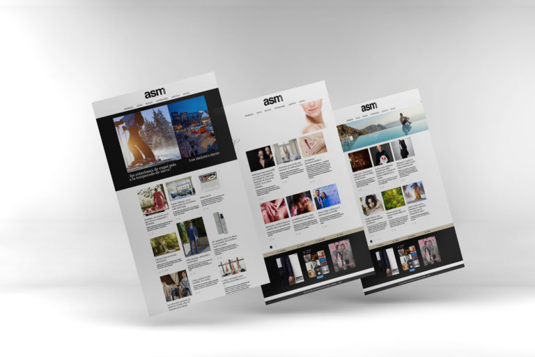 ASM Magazine - diseño web Sevilla