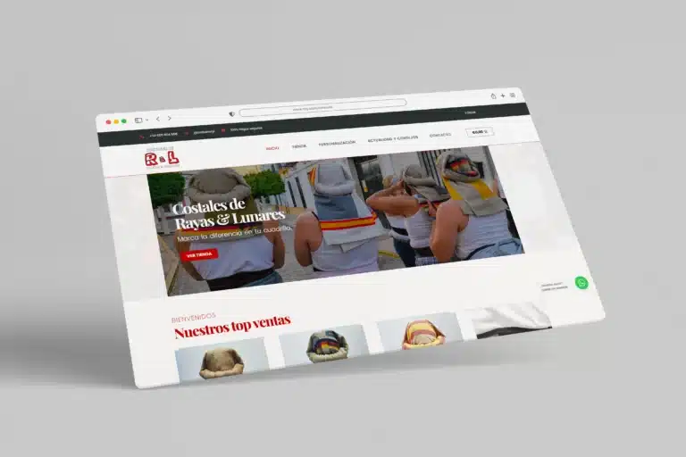 Diseño web Sevilla - Caso de éxito Rayas y Lunares
