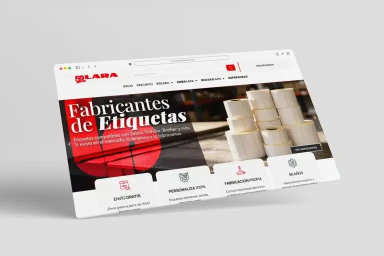 Diseño web Sevilla - E-commerce y rediseño Lara Andalucía